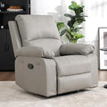 360° Swivel Rocking Leather Recliner Chair by zzlay