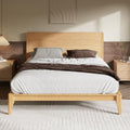 Merax Queen Size Bamboo Platform Bed Frame by Merax