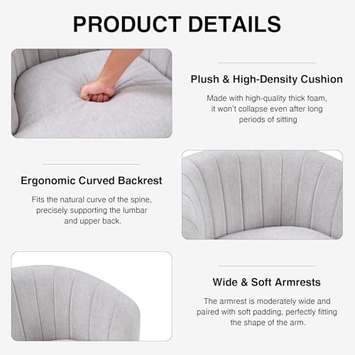 CANMOV Swivel Accent Chair - Image 4