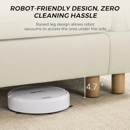 CHITA 161" Large Sectional Sofa, Modular Cloud Couch, 6 Seater - Image 6