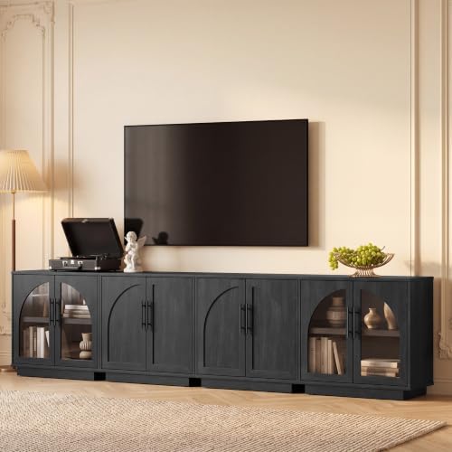 Fatmok Modular Entertainment Center & Buffet Cabinet, Extra Long Sideboard TV by Fatmok