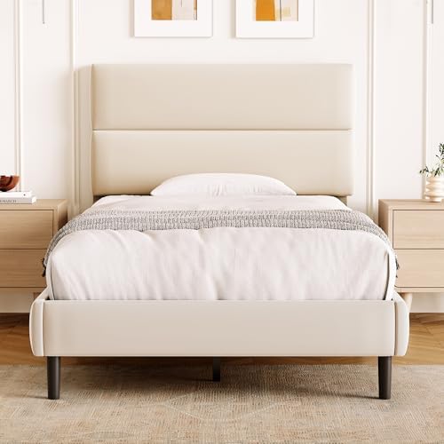 GRUSIGN Twin Size Platform Bed Frame by GRUSIGN