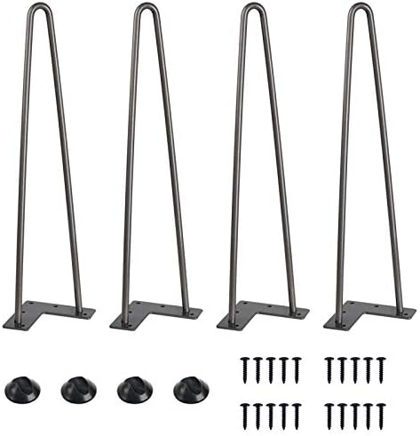 SMARTSTANDARD 16 Inch Heavy Duty Hairpin Furniture Legs by SMARTSTANDARD