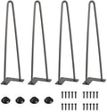 SMARTSTANDARD 16 Inch Heavy Duty Hairpin Furniture Legs by SMARTSTANDARD