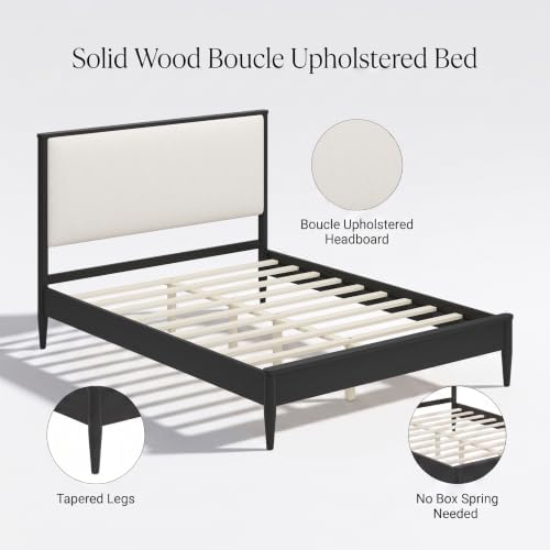 Merax Mid Century Modern Bed Frame - Image 7