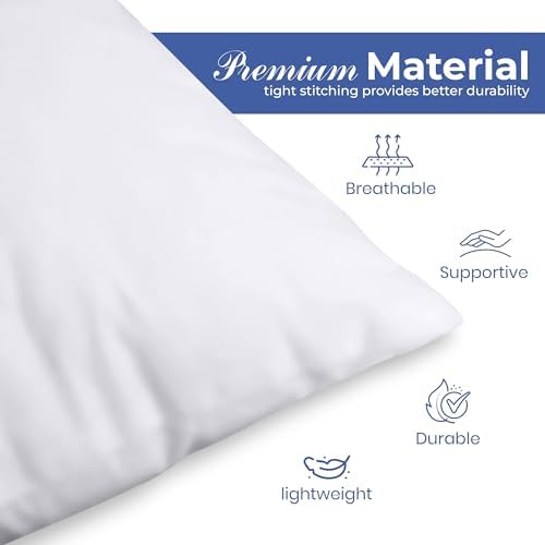 Utopia Bedding Throw Pillows, 12x20 Pillow Inserts - Image 6