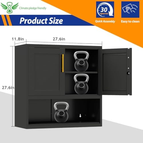 GAIOUS Metal Garage Wall Cabinet - Image 3