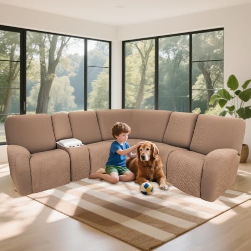 100% Waterproof Sectional Recliner Couch Covers - Image 2