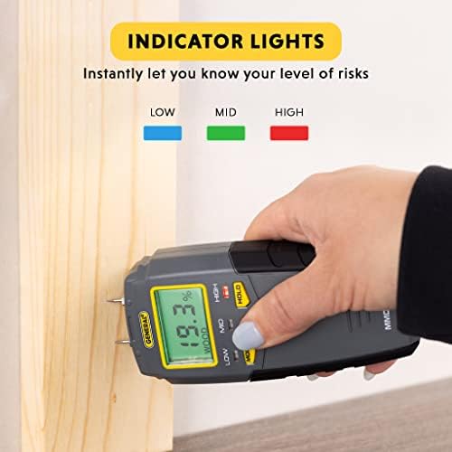 General Tools MMD4E Moisture Meter - Image 4