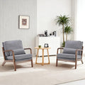 DUMOS Mid Century Accent Chairs Set of 2 by DumosLifestyle