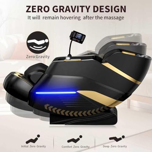 Massage Chair Full Body, Zero Gravity 3D SL-Track Shiatsu Massage Recliner - Image 6