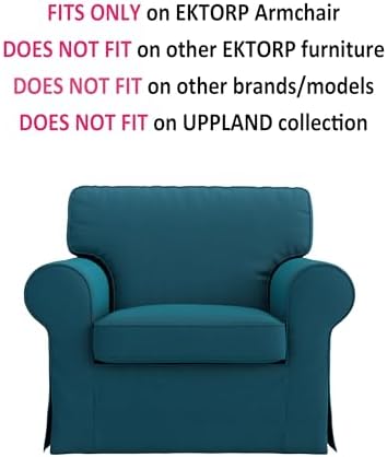 MASTERS OF COVERS Ektorp Armchair Cover - Image 2