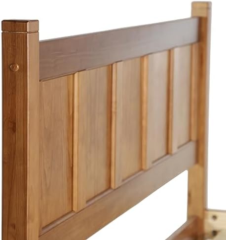 Grain Wood Furniture Shaker Solid Wood Panel Platform Bed, King Size - Image 6