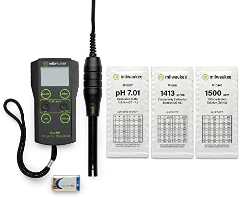 Milwaukee MW802 LED Economy Portable pH/EC/TDS Meter - Image 2
