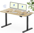 FLEXISPOT 55" x 24" Solid Wood Standing Desk by Unknown