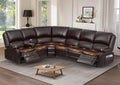 6 Seater Reclining Sofa Set, Modern Living Room Couch Set by SavortheHappyMoments