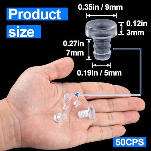 ANCIRS 50 pcs Glass Top Table Bumpers - Image 2
