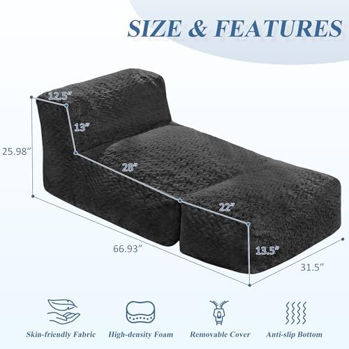 Hobestluk Large Bean Bag Chairs - Image 2