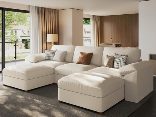 EASE MOOSE Sectional Couches for Living Room, U Shaped Sofa - Image 3