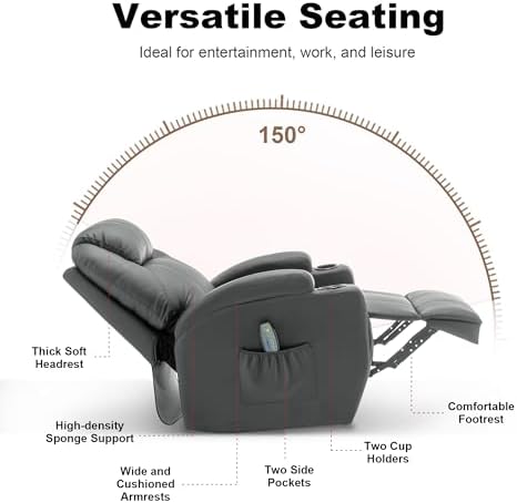 Korser Recliner Chair, Rocking Chair - Image 6