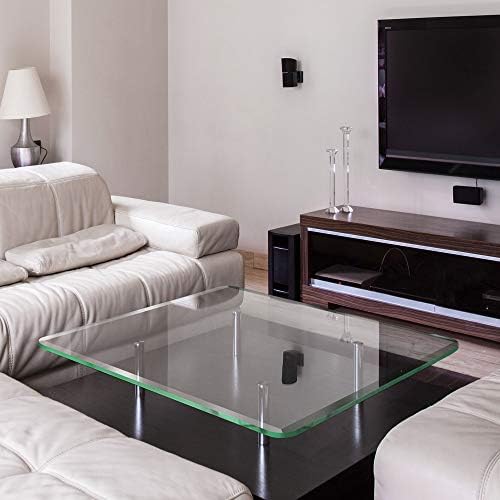 Dulles Glass 36 inch Square Glass Table Top - Image 2