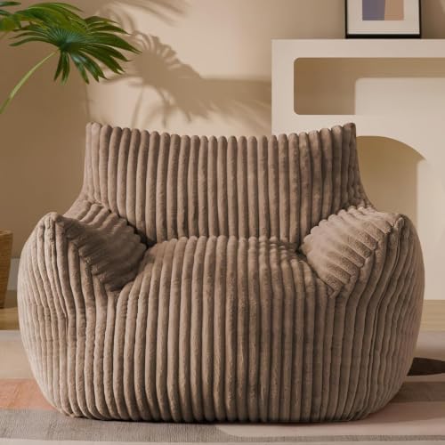 Giant Plush Bean Bag Chair for Adults by Gericco
