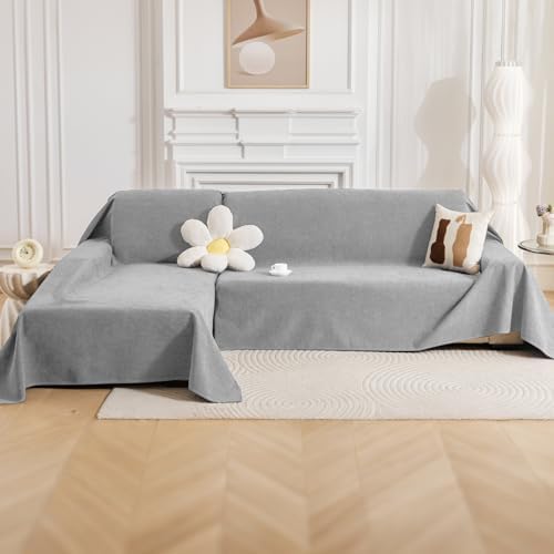 100% Waterproof Sectional Couch Covers, 2 Pieces L Shaped Sofa Cover - Image 7
