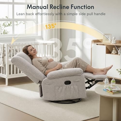 FLEXISPOT XRC2 360° Swivel Rocker Recliner - Image 6