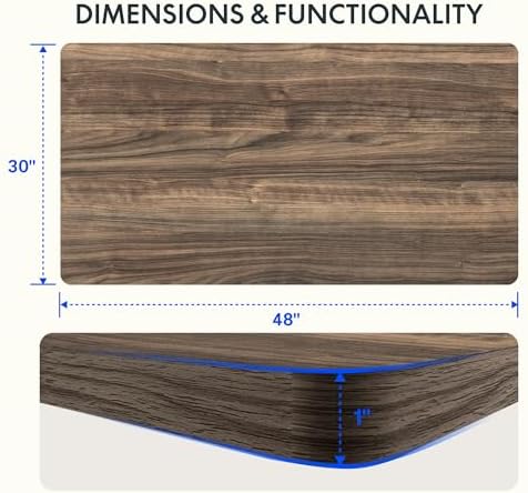 FLEXISPOT 48"x30" Whole Piece Desk Top - Image 2