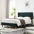 YUHUASHI Full Bed Frame，Platform Bed by YUHUASHI