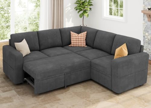 HONBAY Modular Sectional Sleeper Sofa by HONBAY