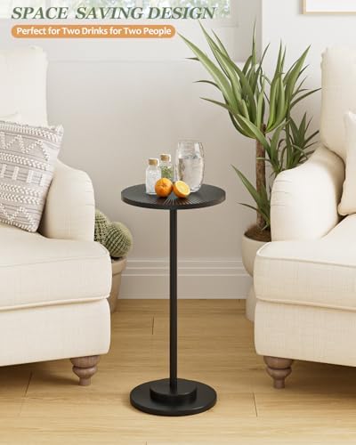 Round Side Table, Small Drink Table - Image 4