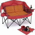 Heated Padded Double Camping Chair by Pcuauld