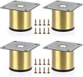 OwnMy 2 Inch Stainless Steel Furniture Legs Feets Metal Cabinet Desk Legs by OwnMy