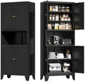 COFaR 69" Pantry Cabinet, Metal Storage Cabinet by COFAR