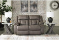 Signature Design by Ashley First Base 61" Wall Hugger Reclining Loveseat by Unknown