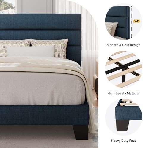 Allewie Twin Size Platform Bed Frame - Image 6