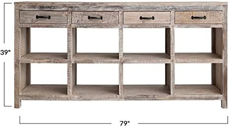 Reclaimed Wood Console Table - Image 3