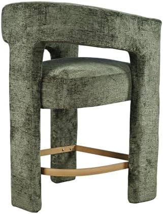 Jofran Gwen Forest Upholstered Counter Stool - Image 6