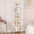 Hzuaneri Bookcase Bookshelf, Tempered Glass Bookshelves by Hzuaneri