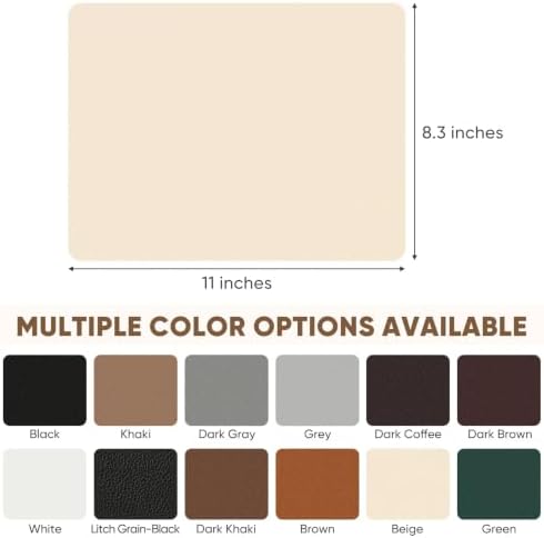 Leather Repair Patch Self Adhesive, 8.3″ x 11″ Vinyl Patch Kit, Leather Repair - Image 2