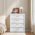 YAUWOH 4 Drawer Metal Dresser, Heavy Duty Steel Storage Dresser by YAUWOHFactoryOutletsColorfulMetalFurniture