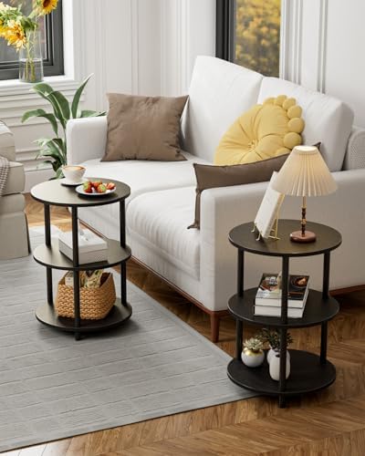 XBurmo Round Coffee Table for Living Room - Image 6
