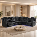 Power Recliner Sofa Sectional by Asevlge