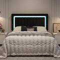 SHA CERLIN Queen Size Velvet Bed Frame by SHACERLIN