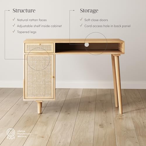 Nathan James Aaron Modern Desk - Image 4
