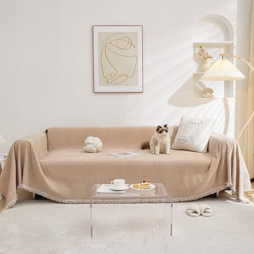 MEETSKY Sofa Covers for Sectional Sofa Set Couch Cover for Dogs Throw Couch by MEETSKY