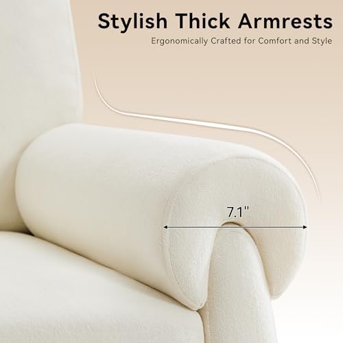 Oversized Accent Chair, Comfy Living Room Chairs, Single Sofa Chair - Image 4