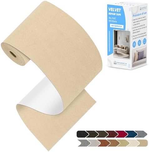 KING MOUNTAIN Couch Fabric Repair Patch, Fabric Patches by ForABetterHomeLife