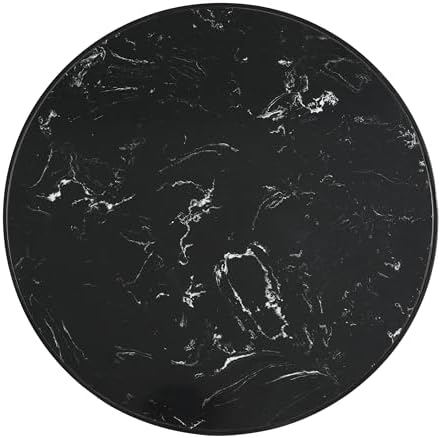 Merax 20" Modern Round Iron Side Table - Image 4
